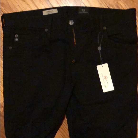 Ag Adriano Goldschmied black jeans NEW WITH TAGS - Picture 4 of 6